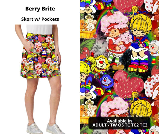 Berry Brite Skort