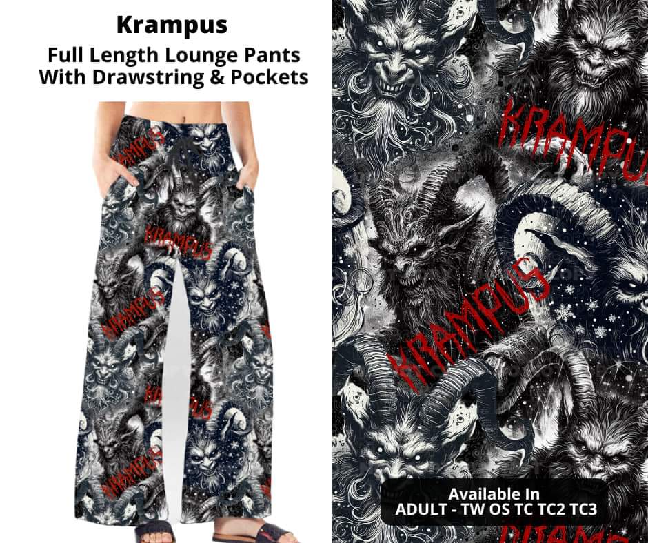 Krampus Full Length Lounge Pants