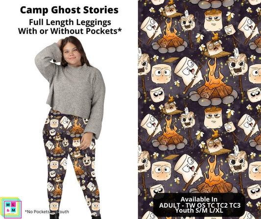 Camp Ghost Stories Full Length Leggings w/ Pockets