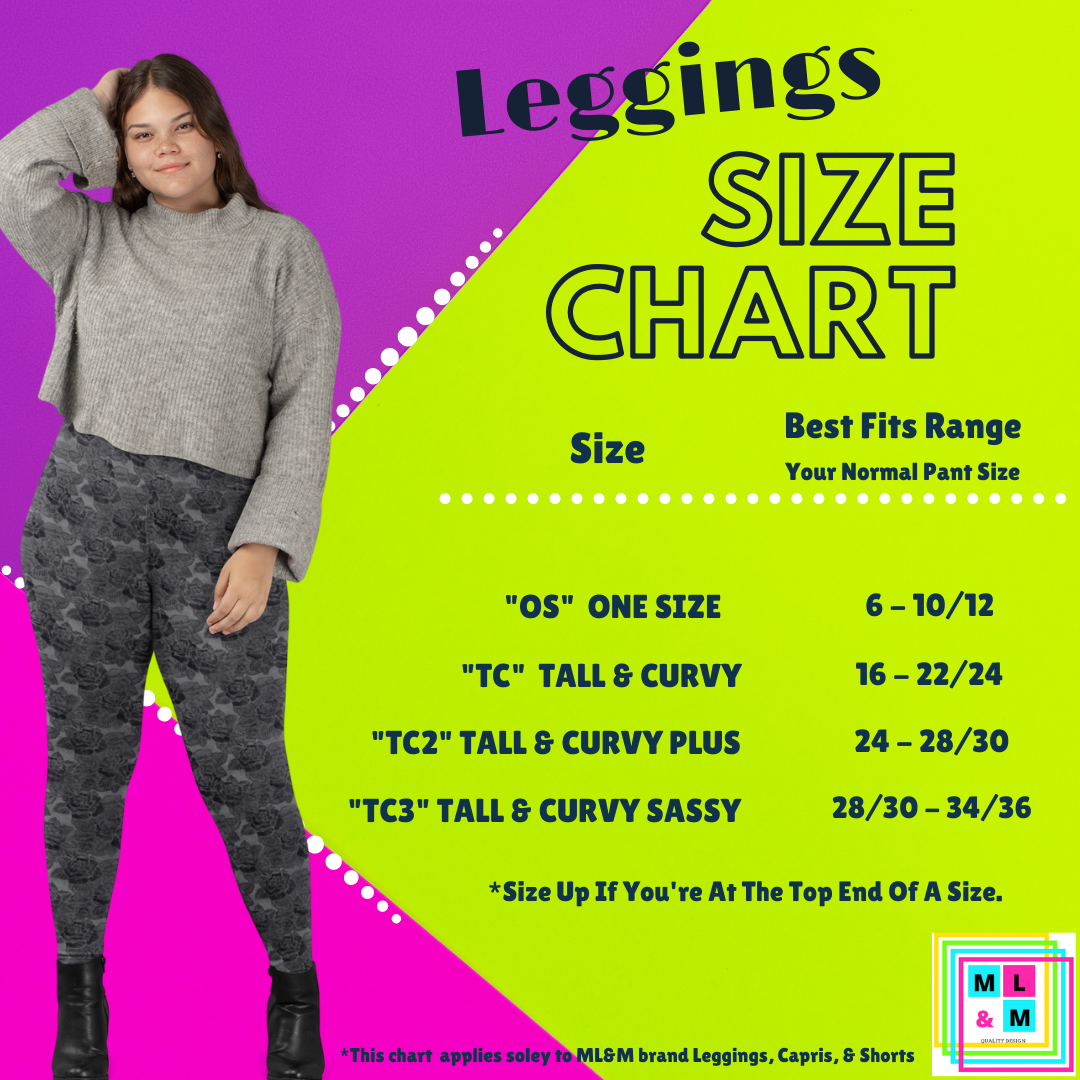 Cookie Dealer Capri Length Leggings w/ Pockets