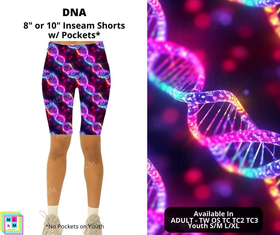 DNA Shorts w/ Pockets