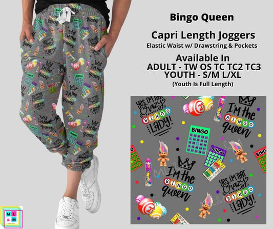 Bingo Queen Jogger Capri