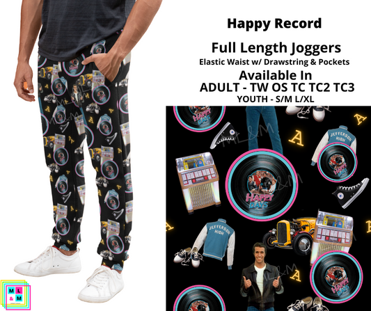 Happy Record Joggers