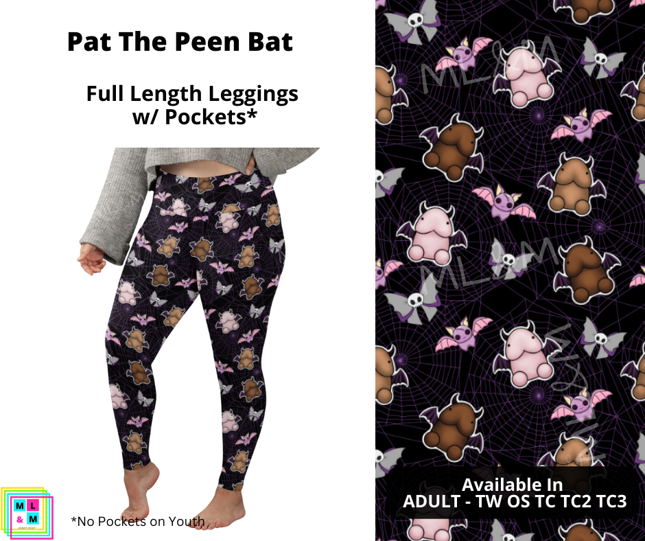Pat the Peen Bat Full Length w/ Pockets