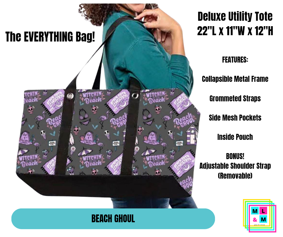 Beach Ghoul Collapsible Tote
